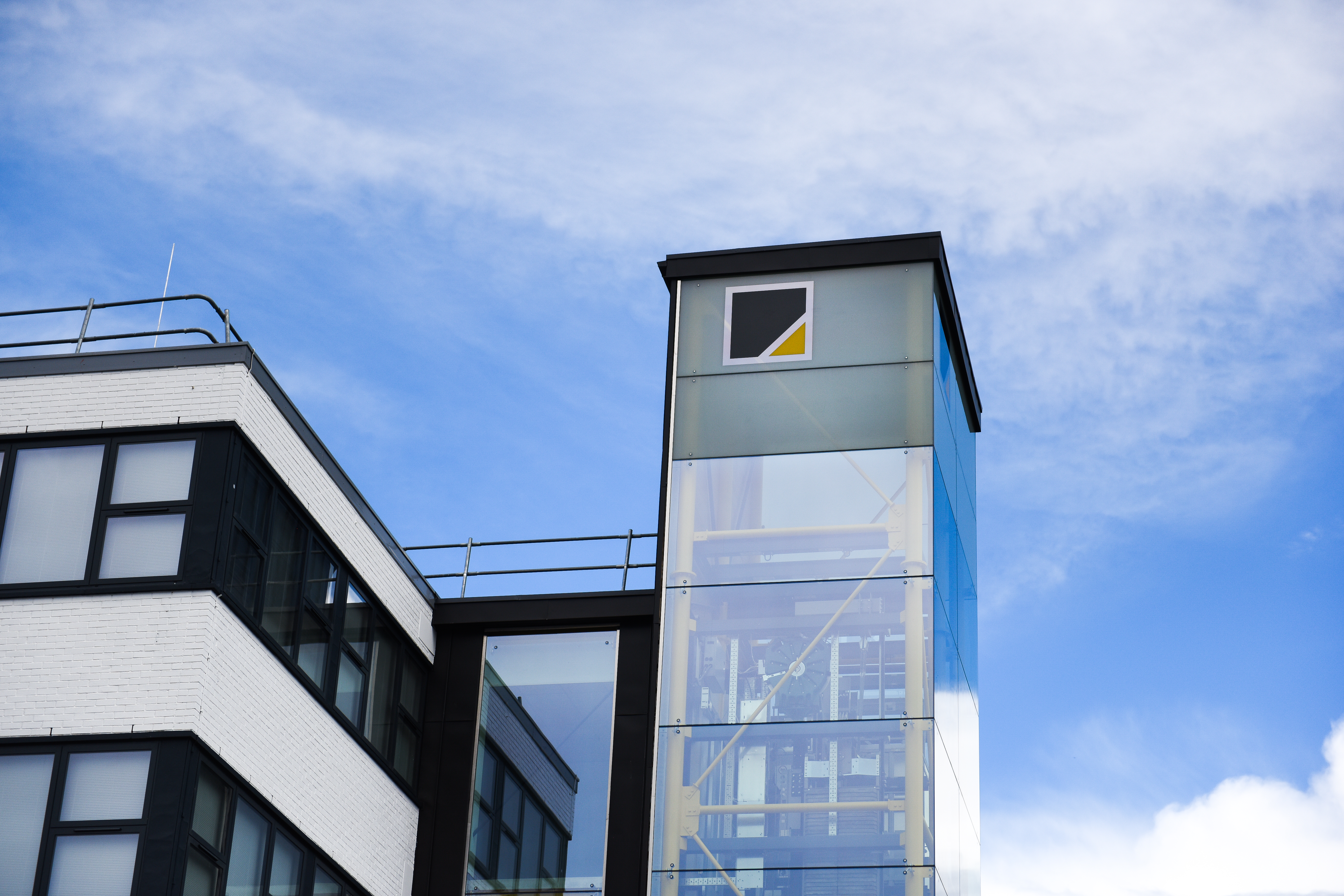 Close up of the Health and Wellbeing Building